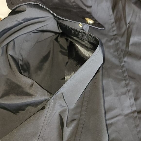 Cole Haan Signature Embellished Hooded Cinched Pocketed Full Zipper Sz M Jacket - Picture 2 of 14